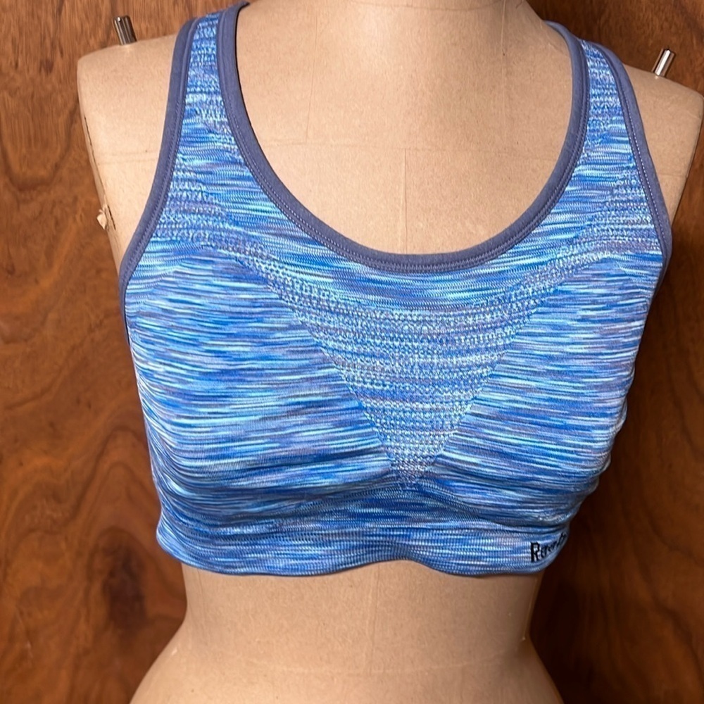 Womens Reebok Sports bra, size large, bluish color